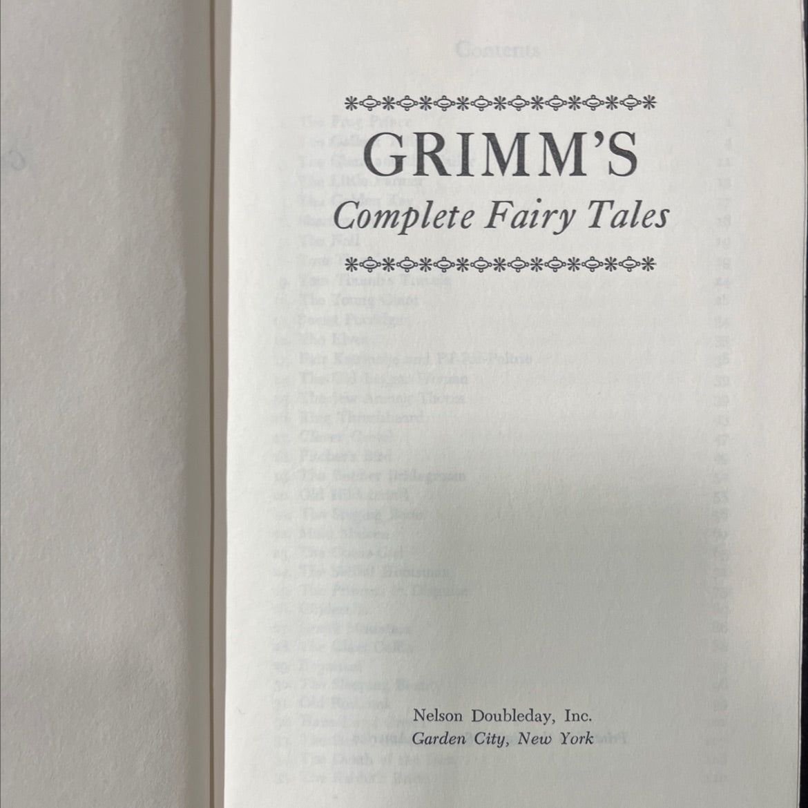 grimm's complete fairy tales book, by unknown, 1970 Hardcover image 2