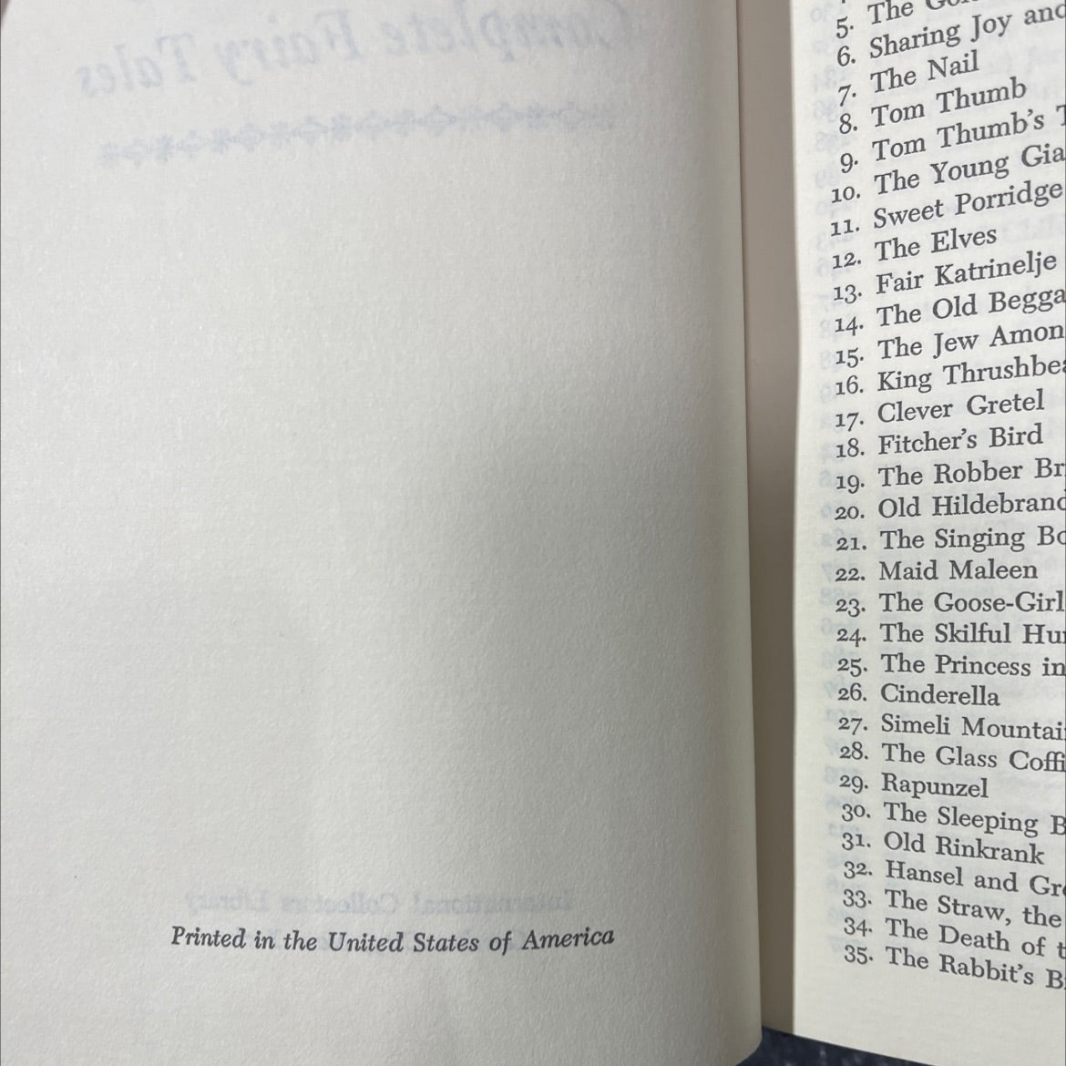 grimm's complete fairy tales book, by unknown, 1970 Hardcover image 3