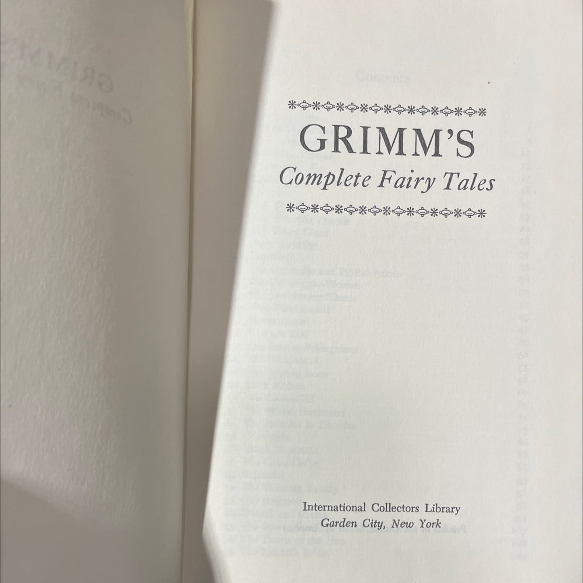 grimm's complete fairy tales book, by unknown, 1970 Hardcover image 2