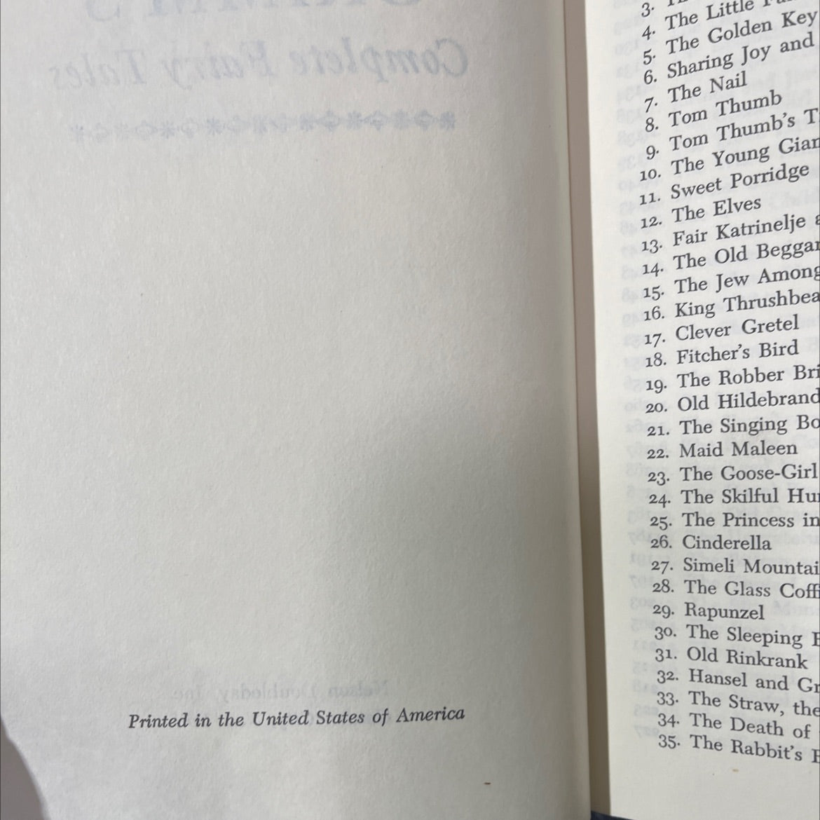 grimm's complete fairy tales book, by unknown, 1970 Hardcover image 3