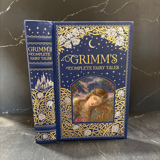 grimm's complete fairy tales book, by Jacob and Wilhelm Grimm, 2015 Leather image 1