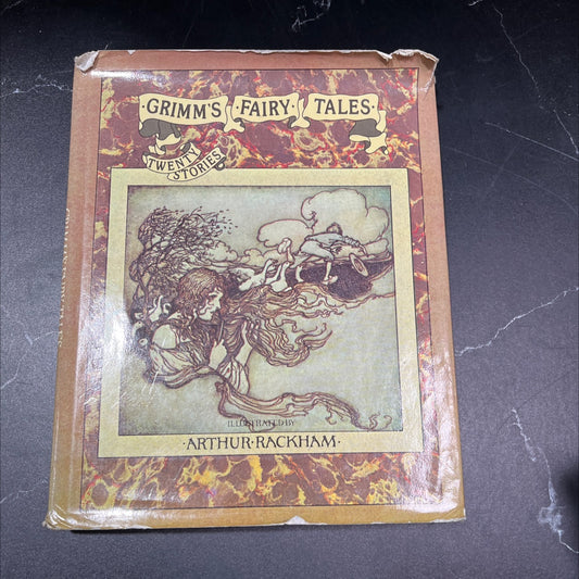 grimm's fairy tales twenty stories illustrated by arthur rackham book, by unknown, 1973 Hardcover, Vintage image 1