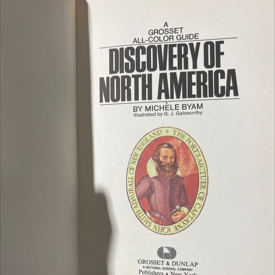 grosset all-color guide discovery of north america book, by michele byam, 1972 Hardcover image 2