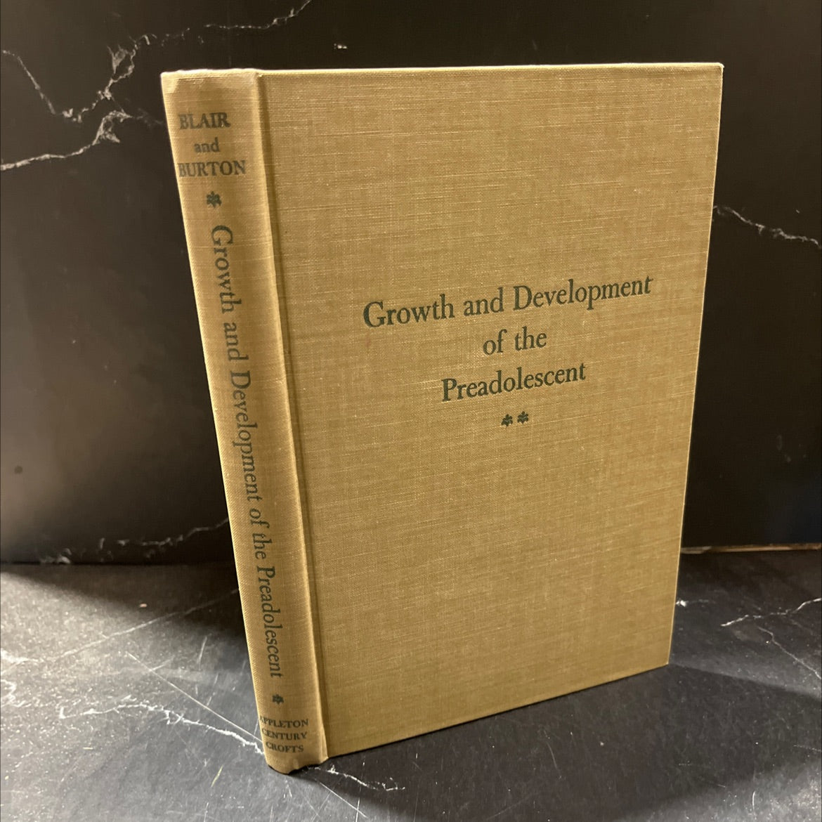 growth and development of the preadolescent book, by arthur witt blair, william h. burton, 1951 Hardcover image 1