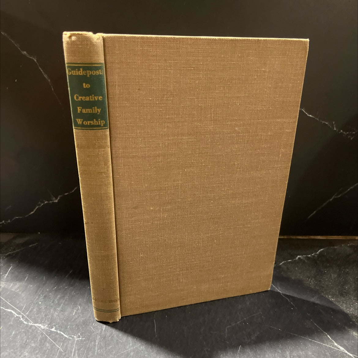 guideposts to creative family worship book, by anna laura and edward w. gebhard, 1953 Hardcover image 1