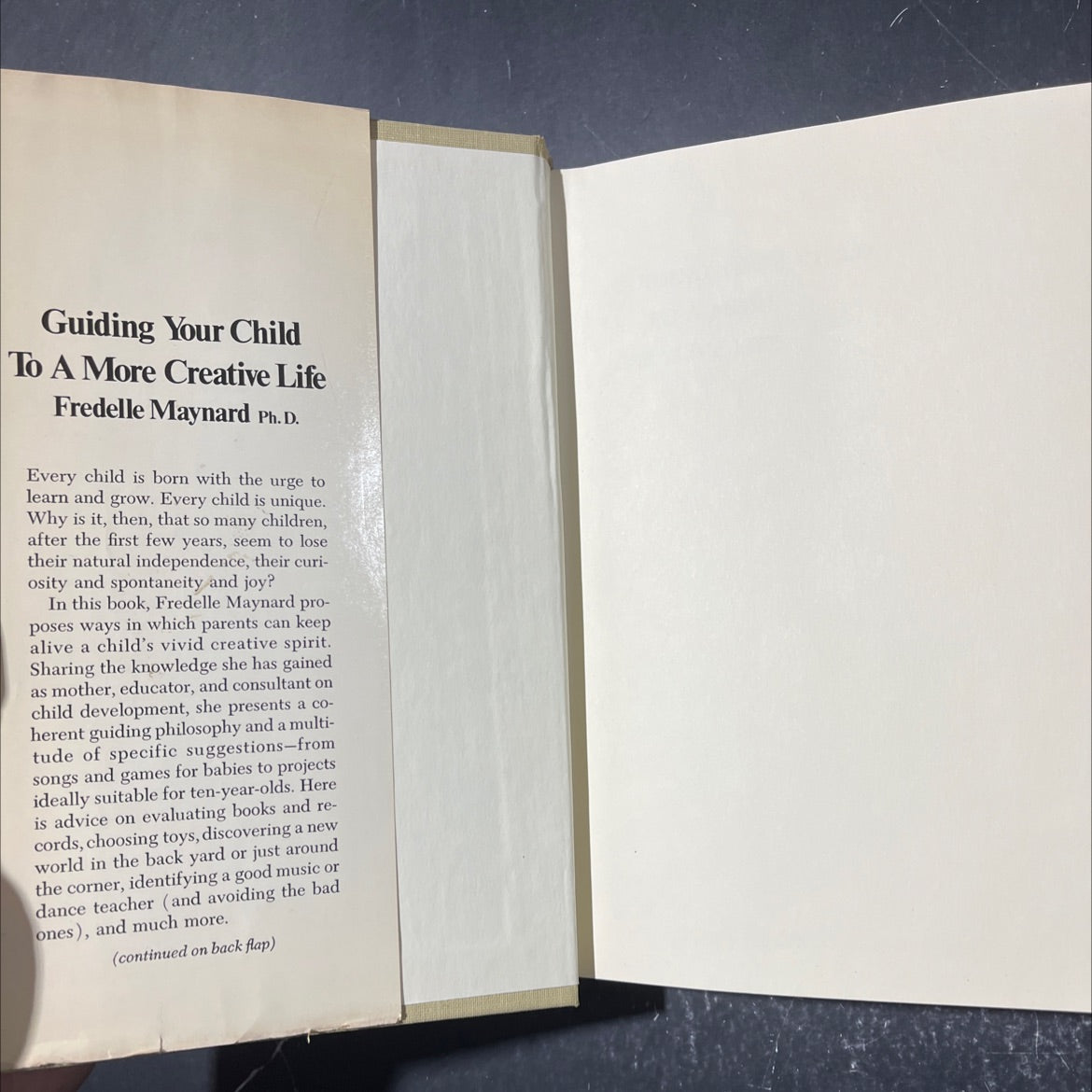 guiding your child to a more creative life book, by fredelle maynard, ph.d., 1973 Hardcover image 4