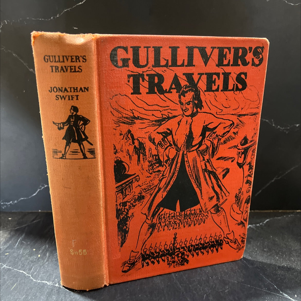 gulliver's travels to lilliput and brobdingnag book, by jonathan swift, 1040 Hardcover image 1