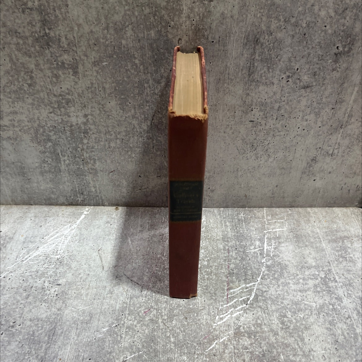 gulliver's travels book, by jonathan swift, 1945 Hardcover image 4