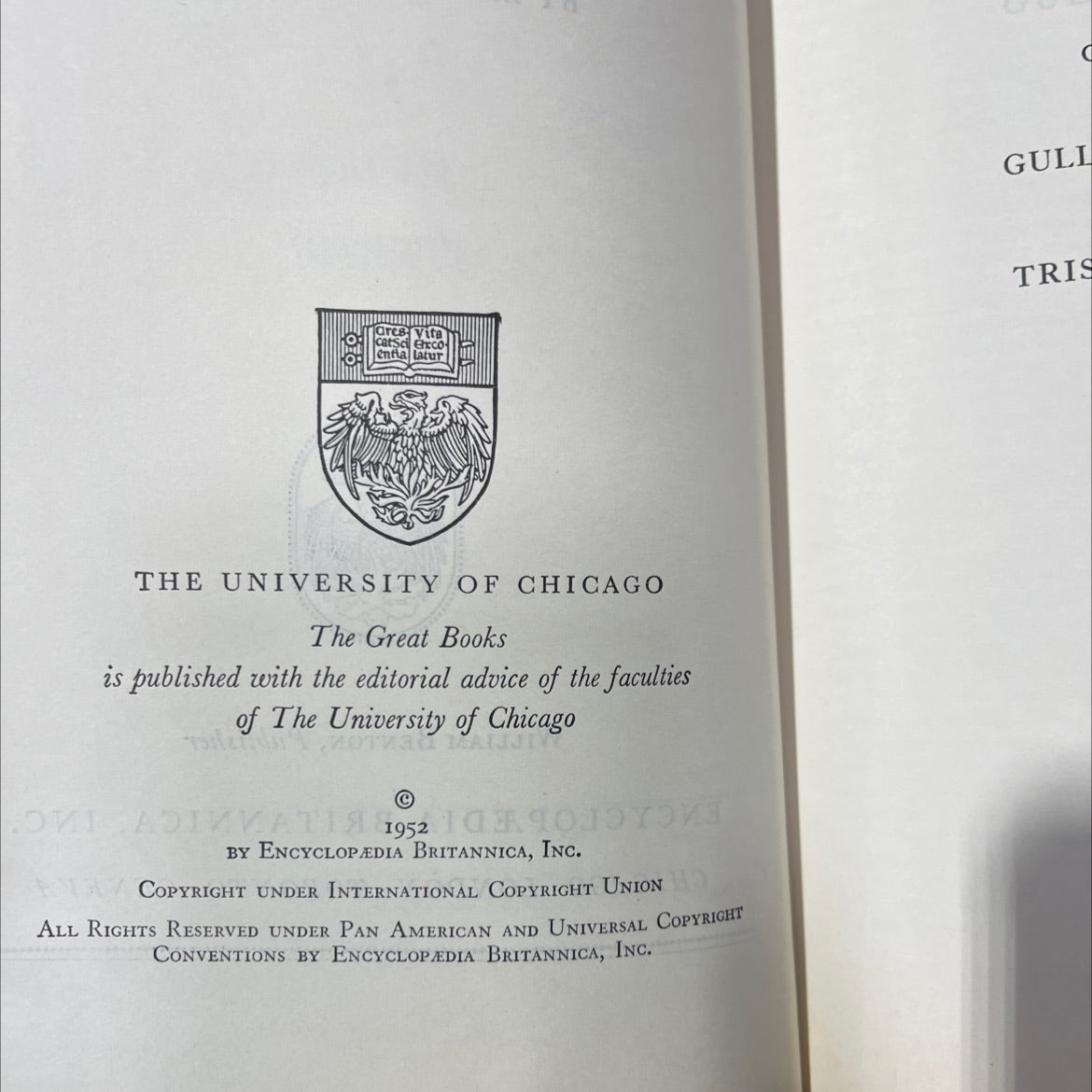 gulliver's travels book, by jonathan swift, 1952 Hardcover image 3