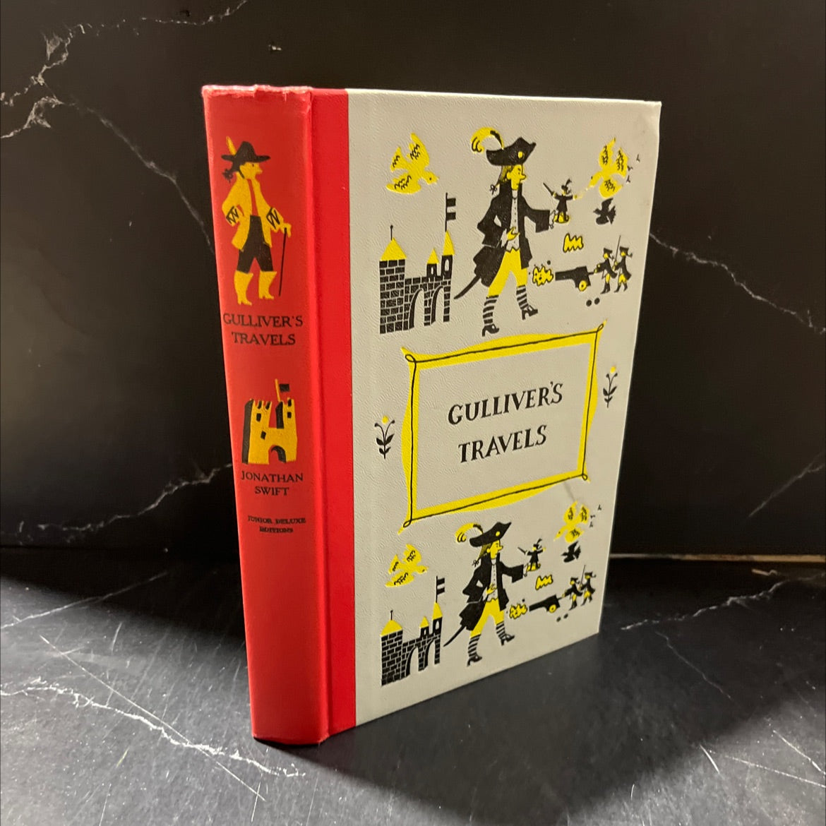 gulliver's travels book, by jonathan swift, 1954 Hardcover image 1