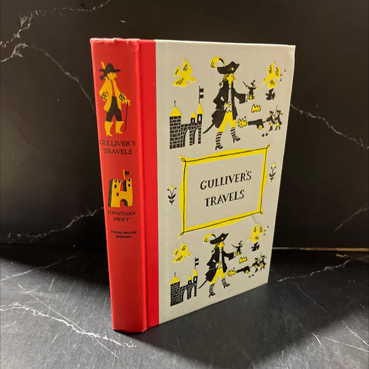 gulliver's travels book, by jonathan swift, 1954 Hardcover image 1