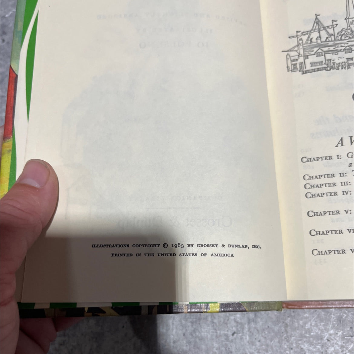 gulliver's travels book, by jonathan swift, 1963 Hardcover image 3