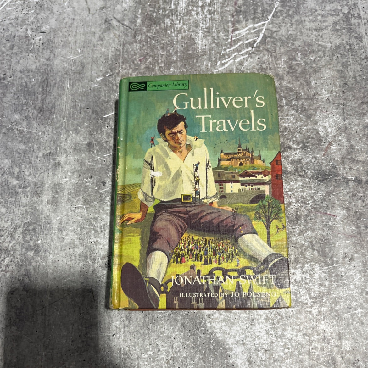 gulliver's travels book, by jonathan swift, 1963 Hardcover image 1
