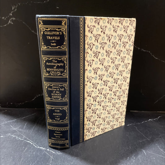 gulliver's travels book, by jonathan swift, 1970 Leather image 1