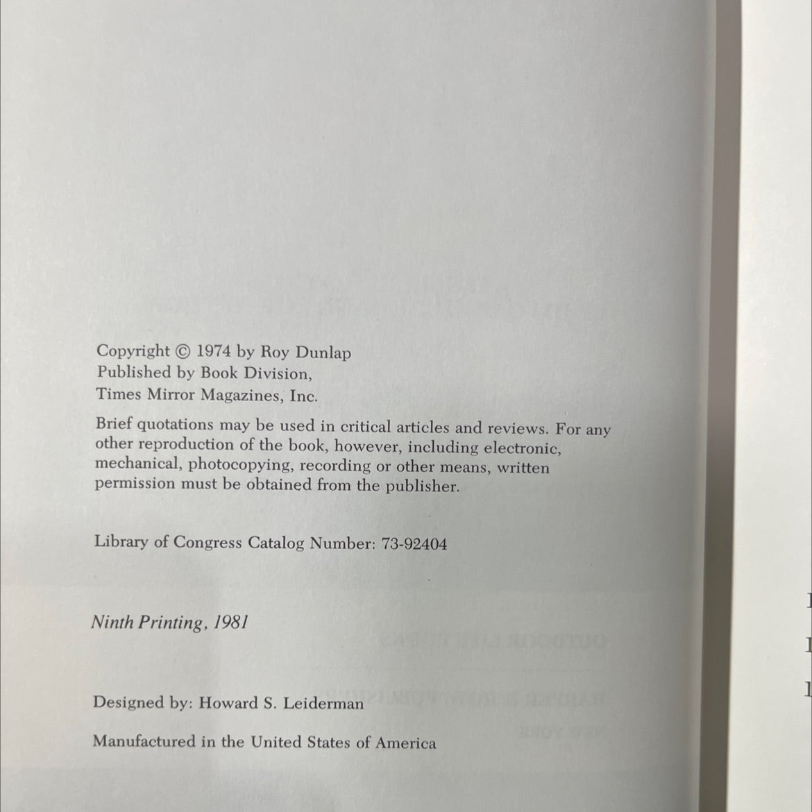 gun owner's book of care, repair and improvement book, by roy dunlap, 1981 Hardcover image 3