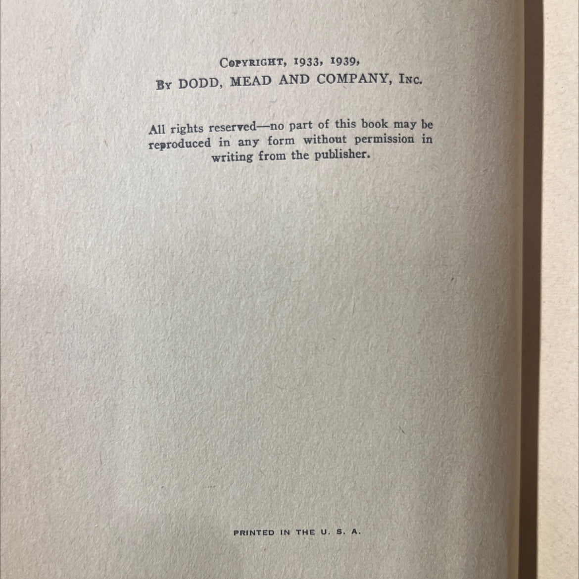 gunman's gold book, by max brand, 1939 Hardcover image 3