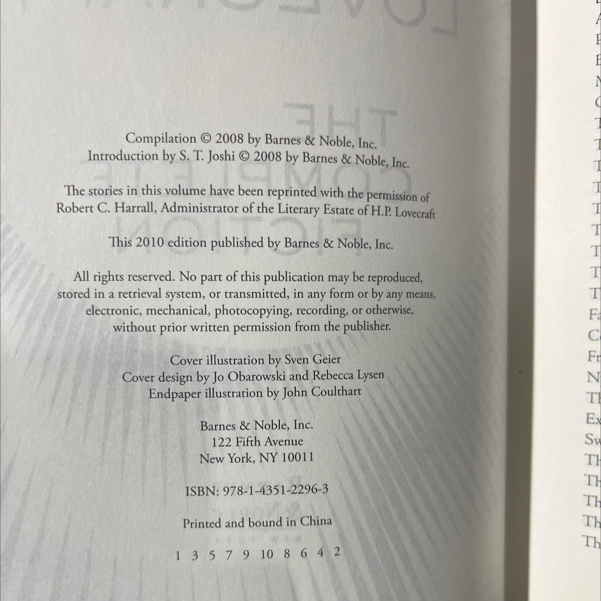 h.p. lovecraft the complete fiction book, by h.p. lovecraft, 2010 Leather image 3