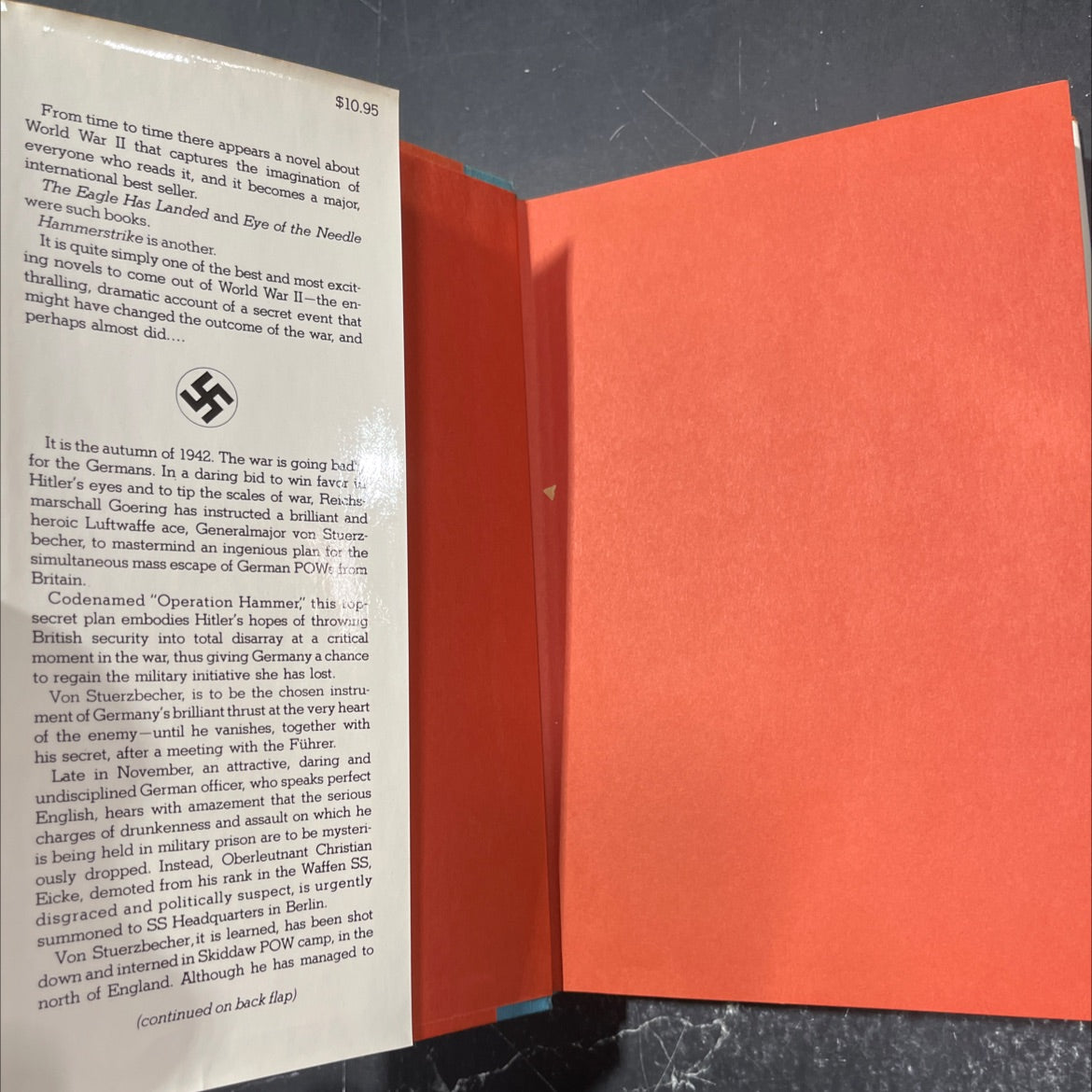 hammerstrike book, by walter winward, 1979 Hardcover image 4