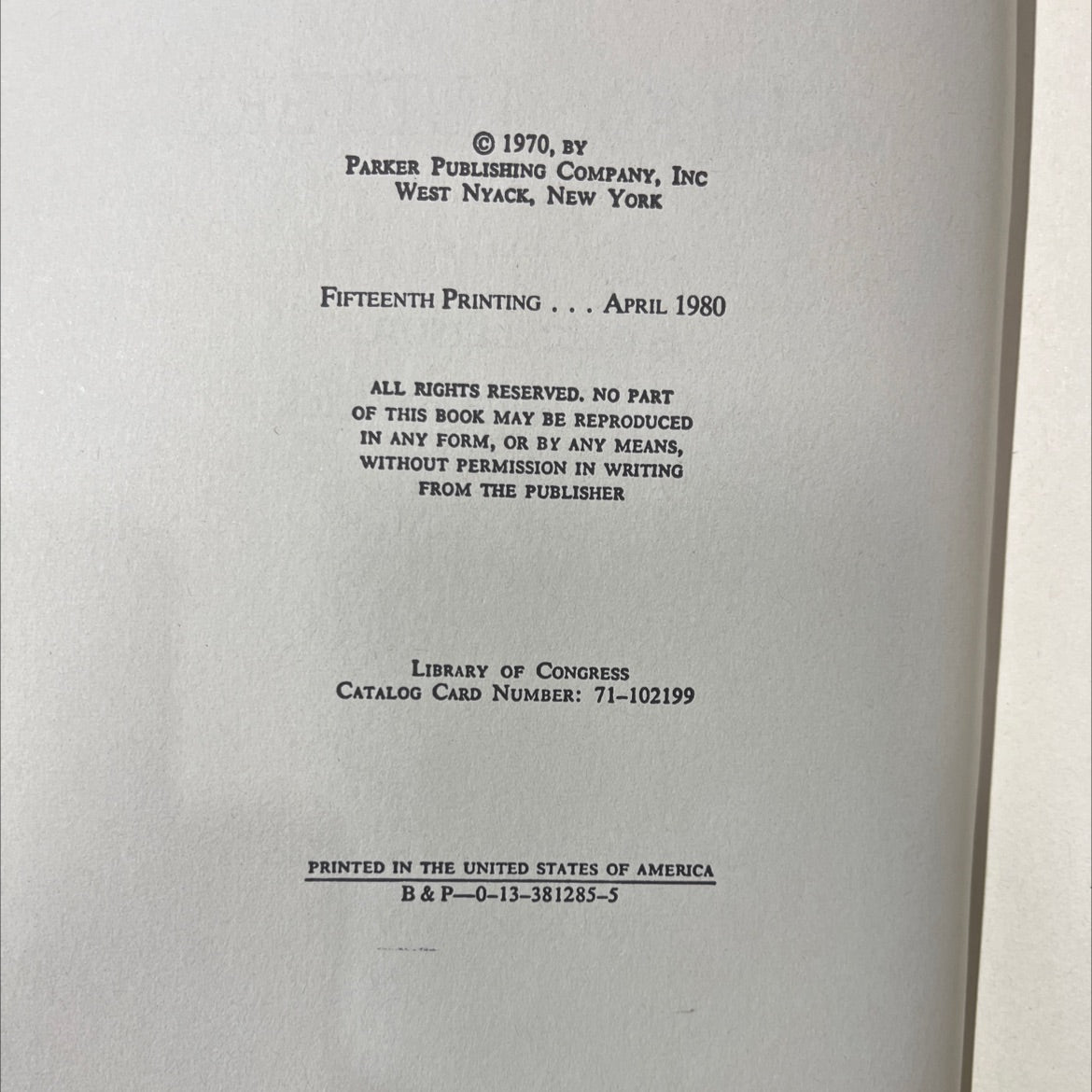 handbook of school letters book, by Knute Larson, James H. McGoldrick, 1980 Hardcover image 3