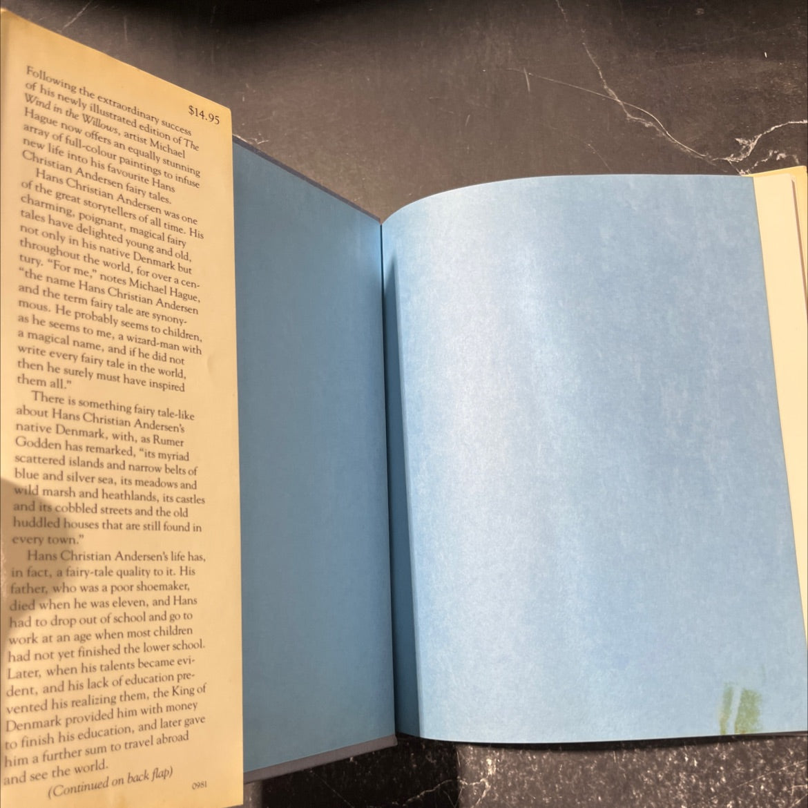 hans christian andersen fairy tales book, by Hans Christian Andersen, 1981 Hardcover image 4