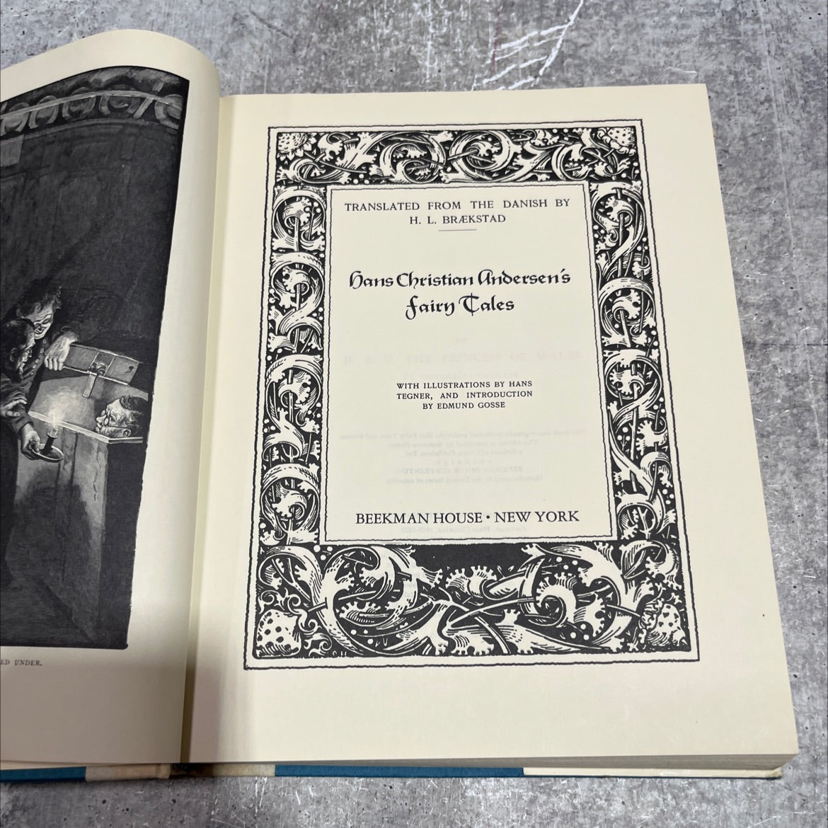 hans christian andersen's fairy tales book, by hans christian andersen, 1978 Hardcover image 2