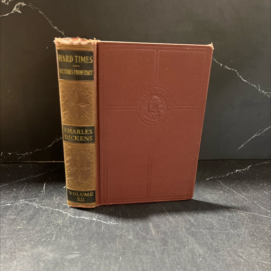 hard times for these times book, by charles dickens, 1868 Hardcover image 1