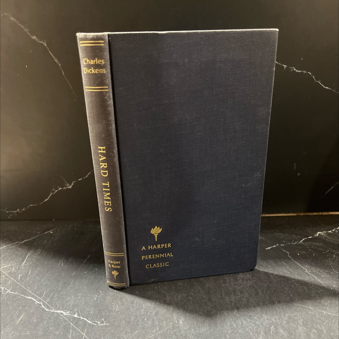 hard times book, by charles dickens, 1965 Hardcover image 1