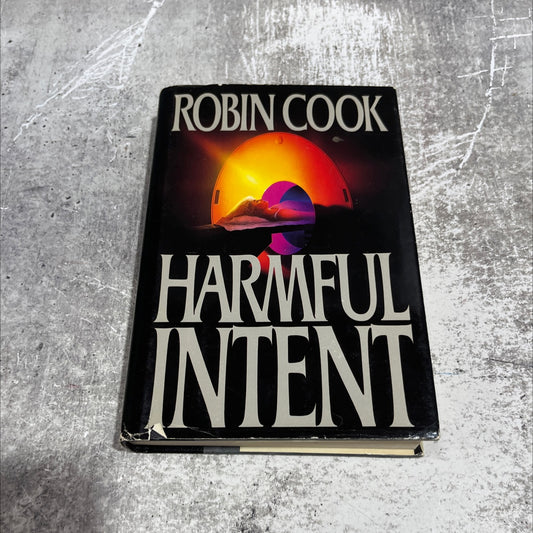 harmful intent book, by robin cook, 1990 Hardcover image 1