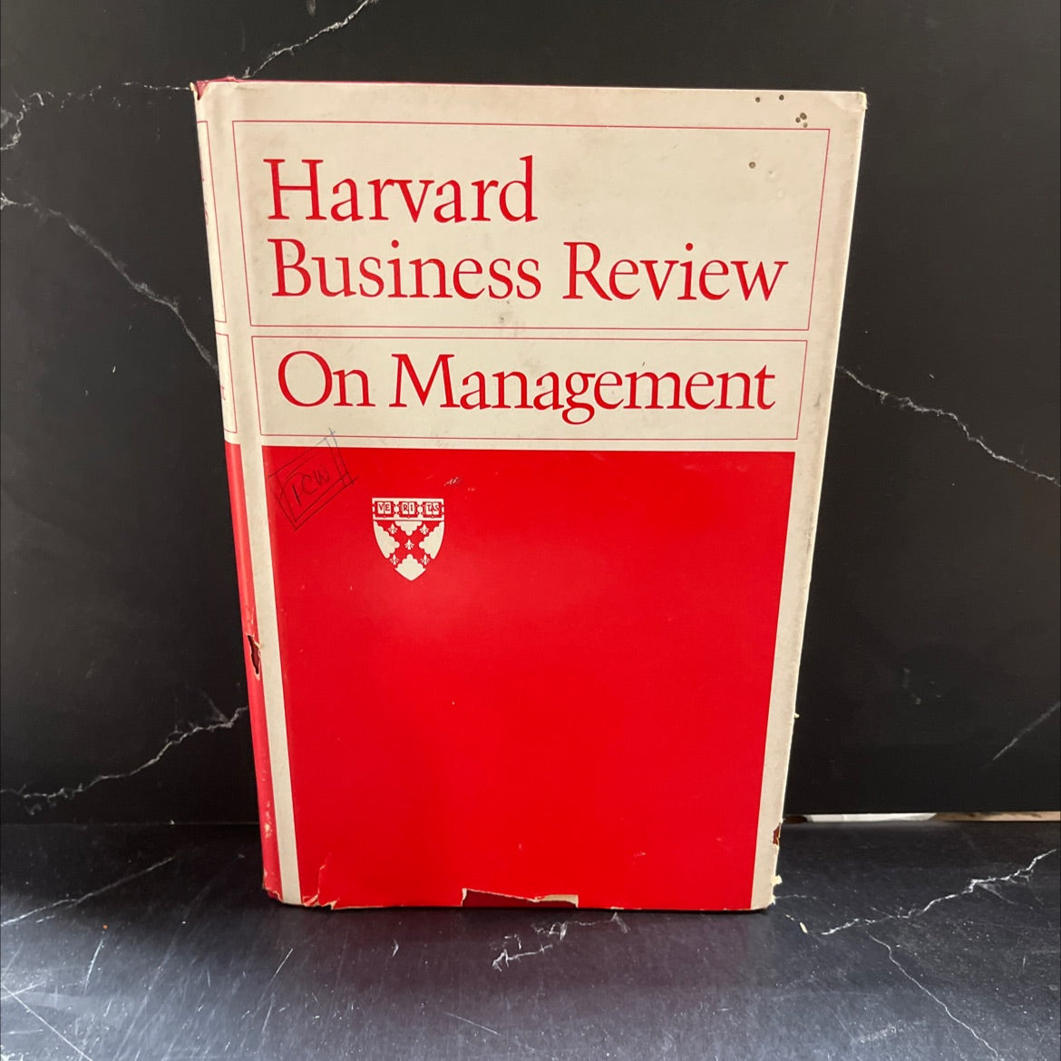 harvard business review on management book, by peter woulfolk, 1975 Hardcover image 1