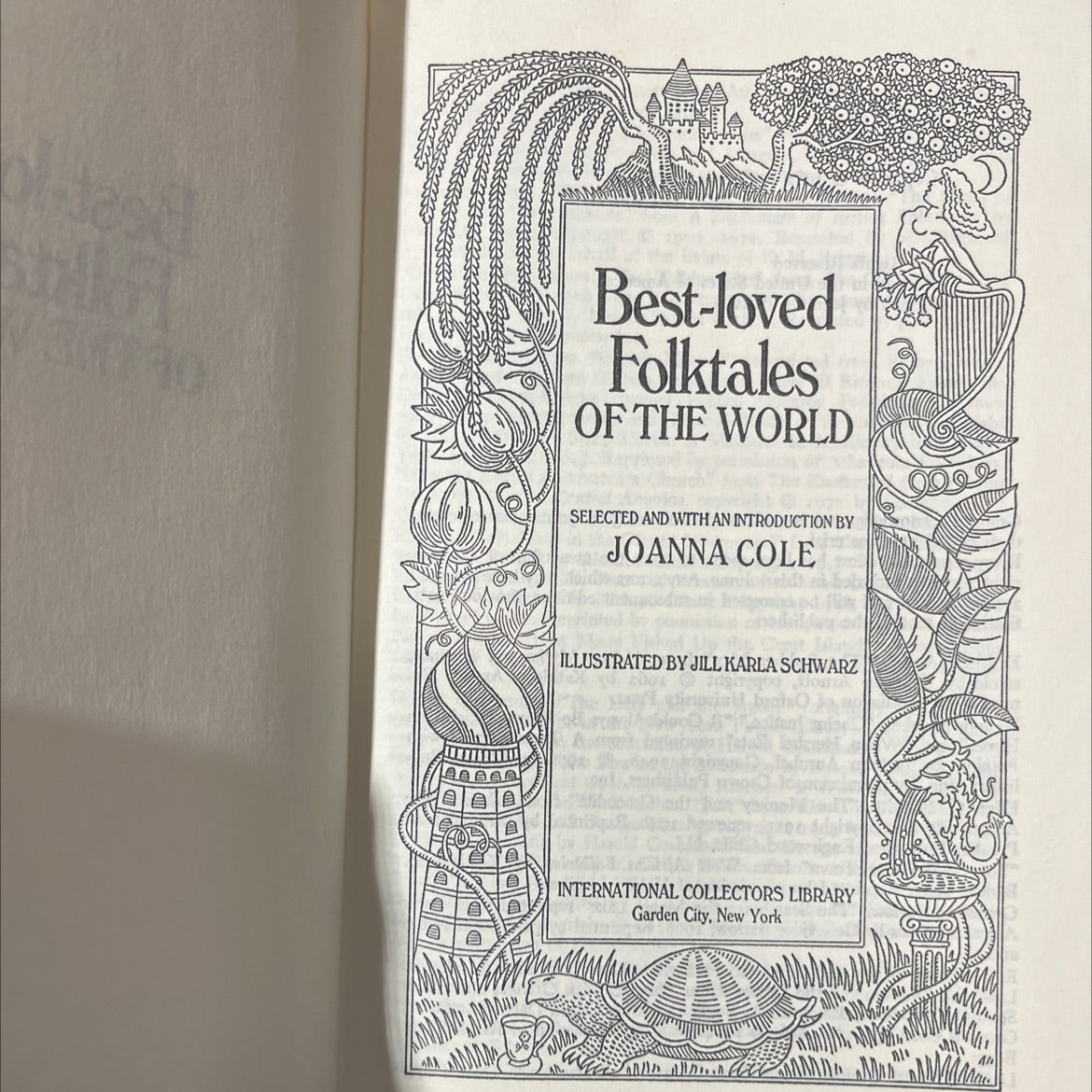 hast 30 best-loved folktales of the world book, by joanna cole, 1982 Hardcover image 2