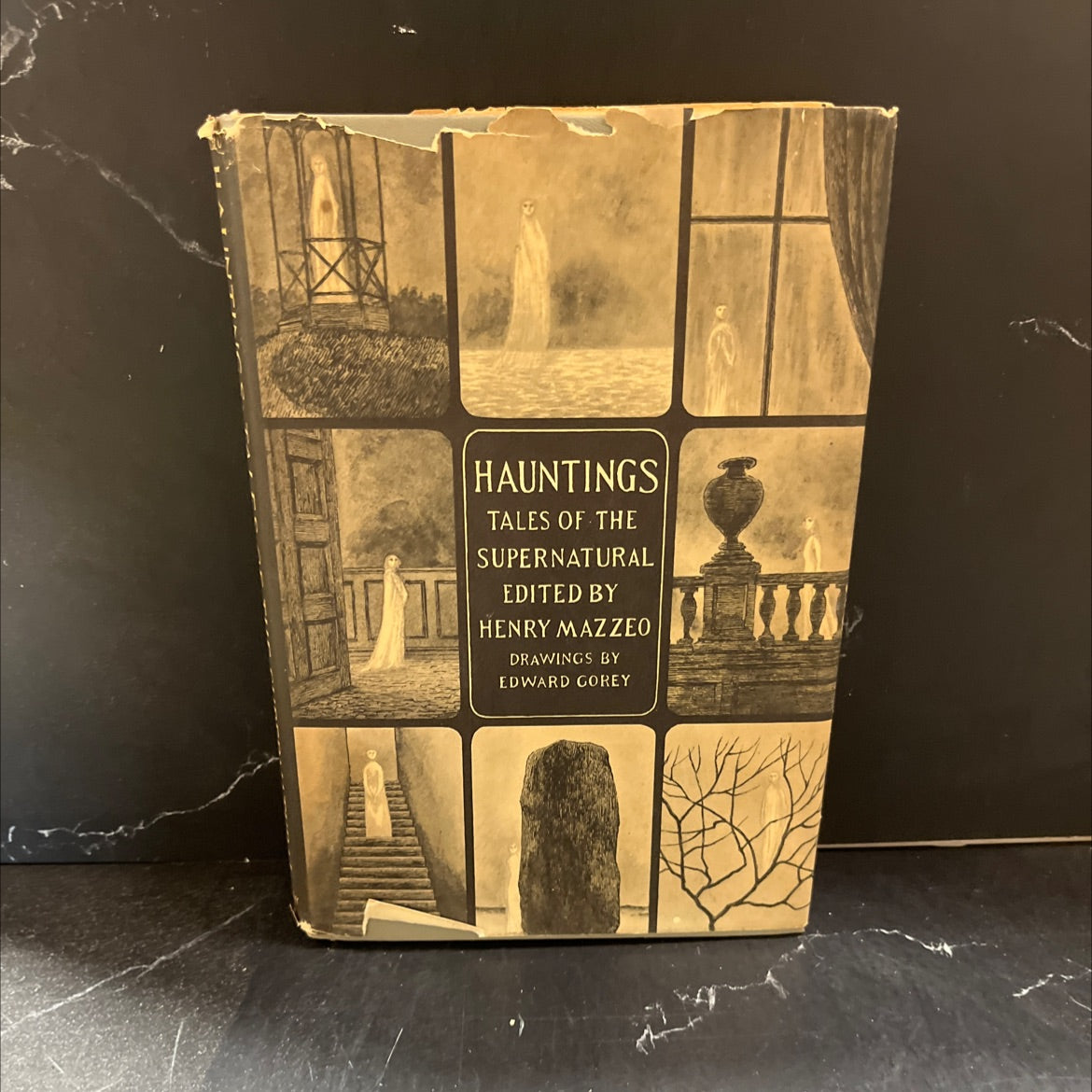 hauntings tales of the supernatural book, by Henry Mazzeo, 1968 Hardcover image 1