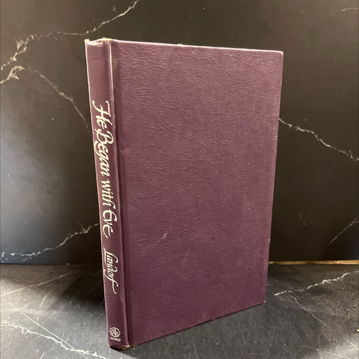 he began with eve book, by Joyce Landorf, 1983 Hardcover image 1