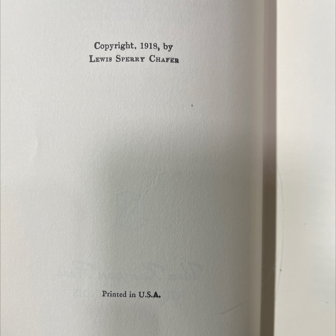 he that is spiritual book, by lewis sperry chafer, 1918 Hardcover image 3