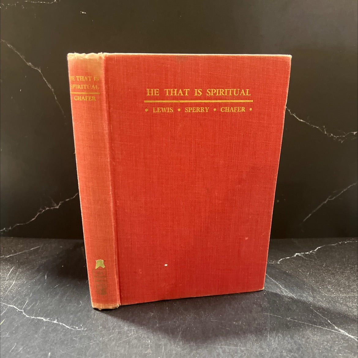 he that is spiritual book, by lewis sperry chafer, 1918 Hardcover image 1