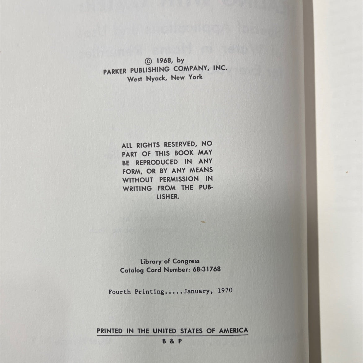 healing with water book, by jeanne keller, 1970 Hardcover image 3