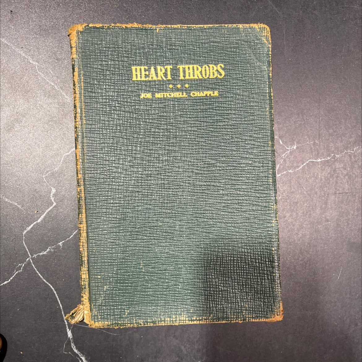 heart throbs in prose and verse book, by unknown, 1905 Leather image 1