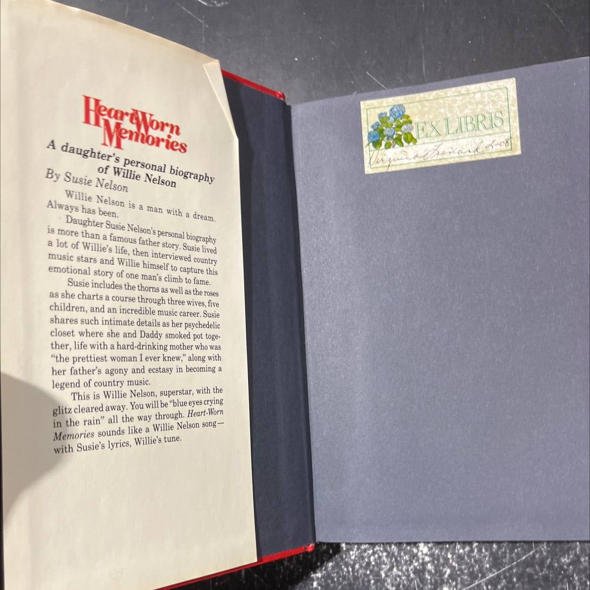 heart worn memories book, by susie nelson, 1987 Hardcover image 4