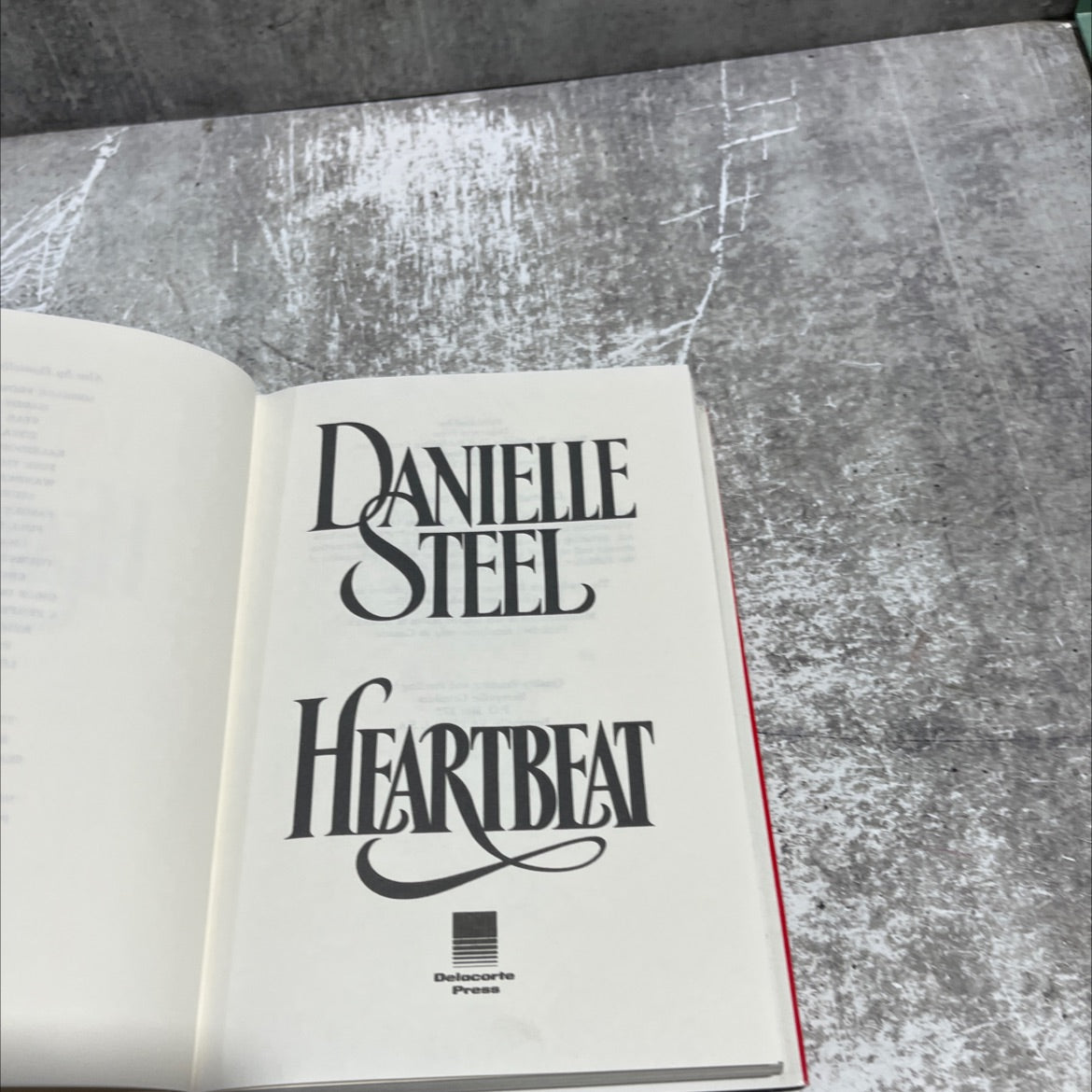 heartbeat book, by danielle steel, 1991 Hardcover image 2