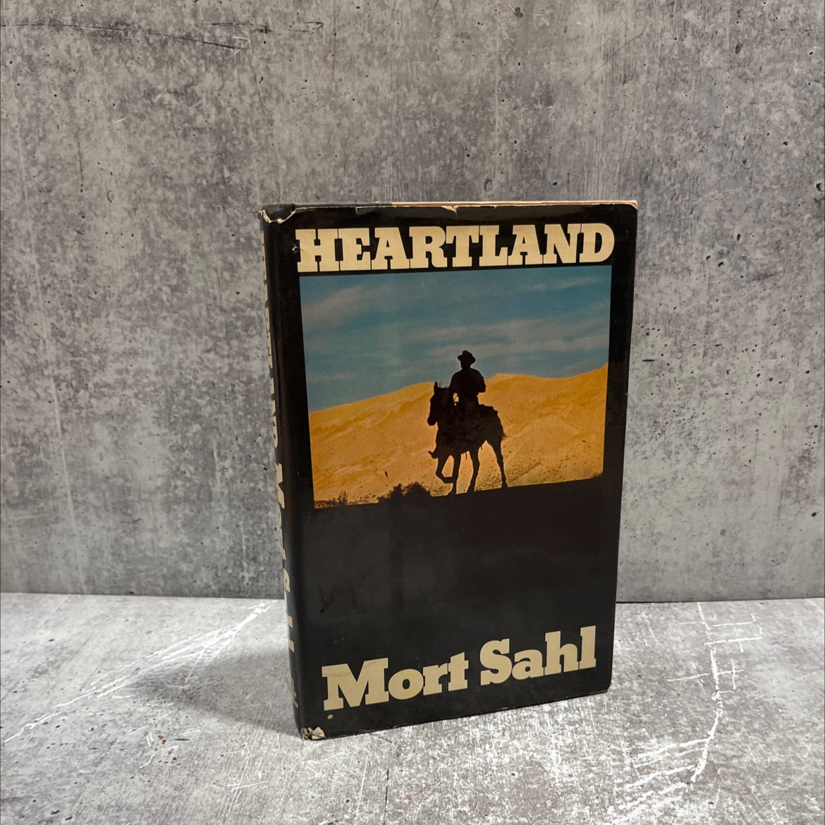 heartland book, by Mort Sahl, 1976 Hardcover image 1