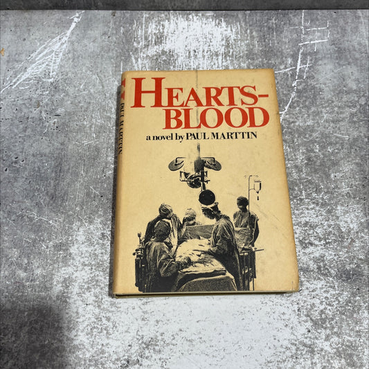 hearts - a novel book, by paul marttin, 1970 Hardcover image 1