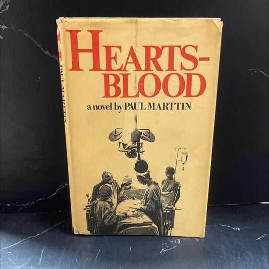 hearts a novel book, by Paul Marttin, 1970 Hardcover image 1