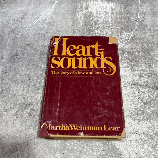 heartsounds book, by Martha Weinman Lear, 1980 Hardcover image 1