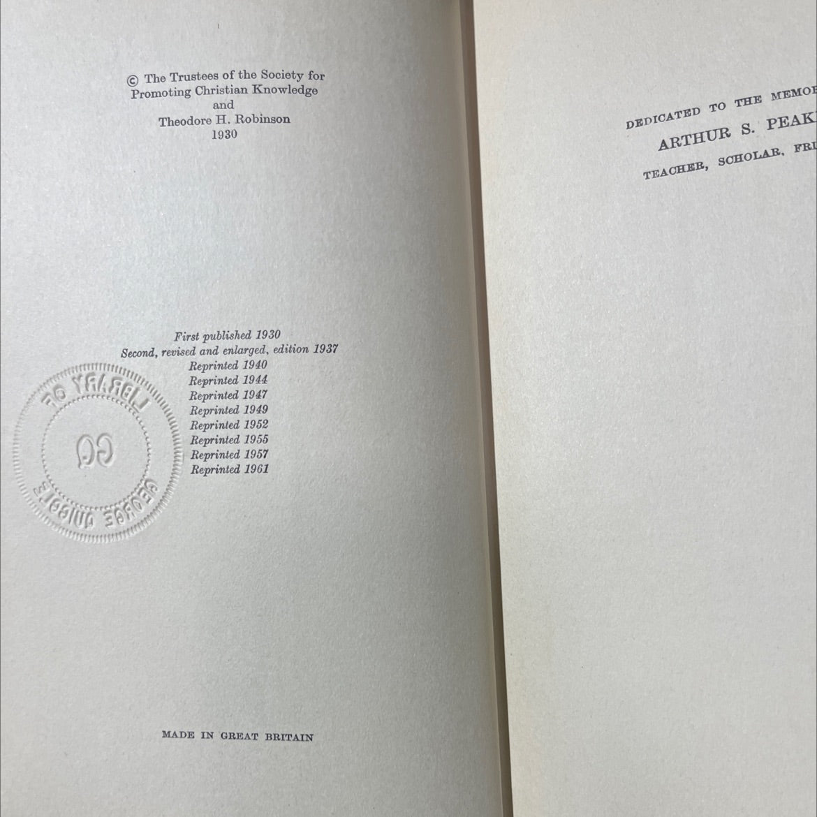 hebrew religion its origin and development book, by w. o. e. oesterley, theodore h. robinson, 1961 Hardcover image 3