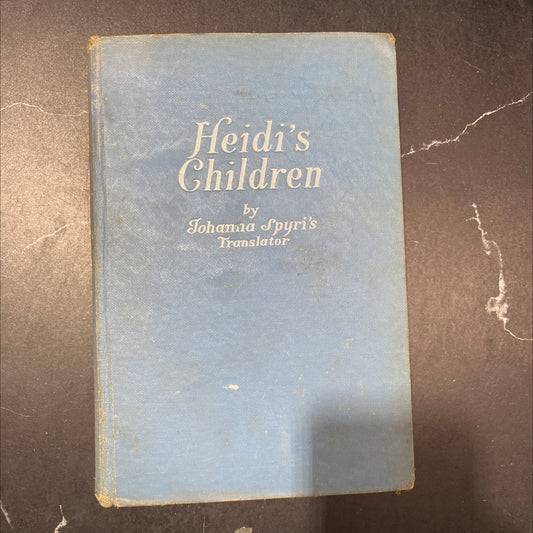 heidi's children book, by charles tritten, 1939 Hardcover image 1