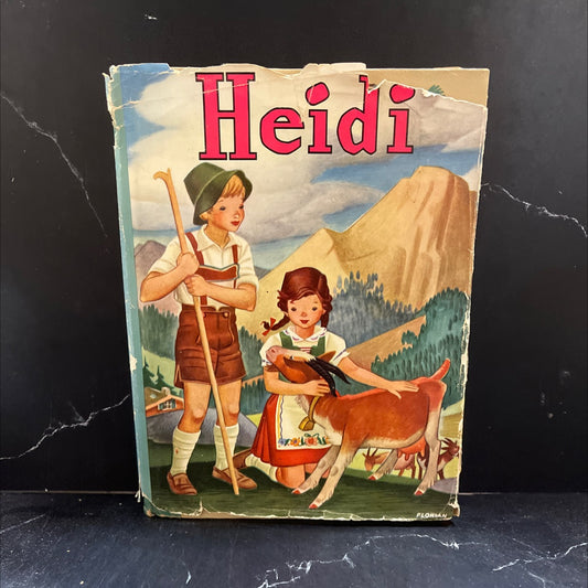 heidi book, by johanna spyri, 1944 Hardcover image 1