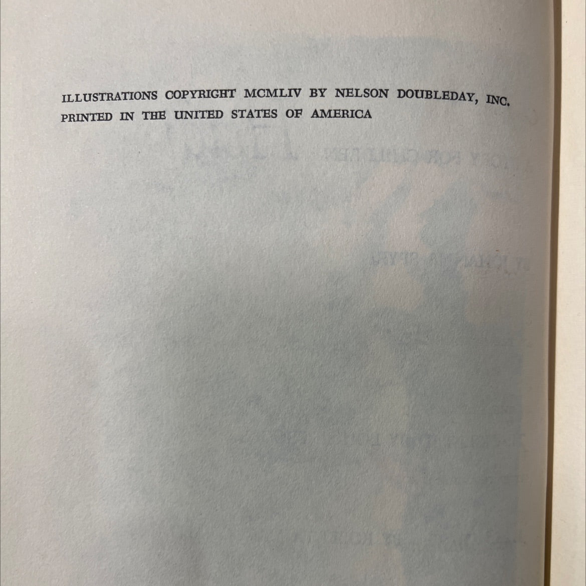 heidi book, by johanna spyri, 1954 Hardcover image 3