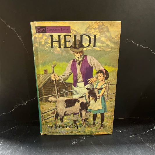 heidi book, by johanna spyri, 1963 Hardcover image 1