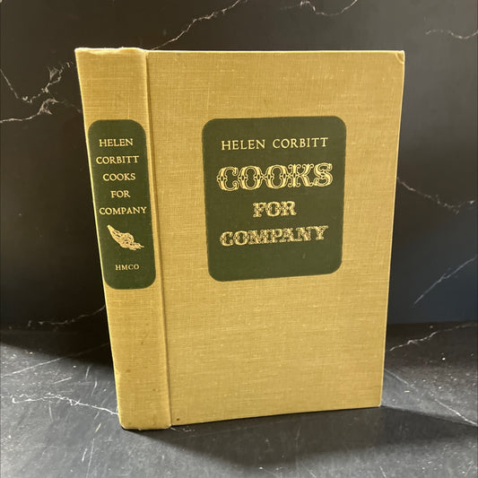 SIGNED helen corbitt cooks for company book, by Helen Corbitt, 1974 Hardcover, Vintage image 1