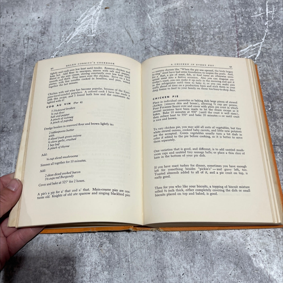 helen corbitt's cookbook by helen corbitt book, by helen l. corbitt, 1957 Hardcover image 4