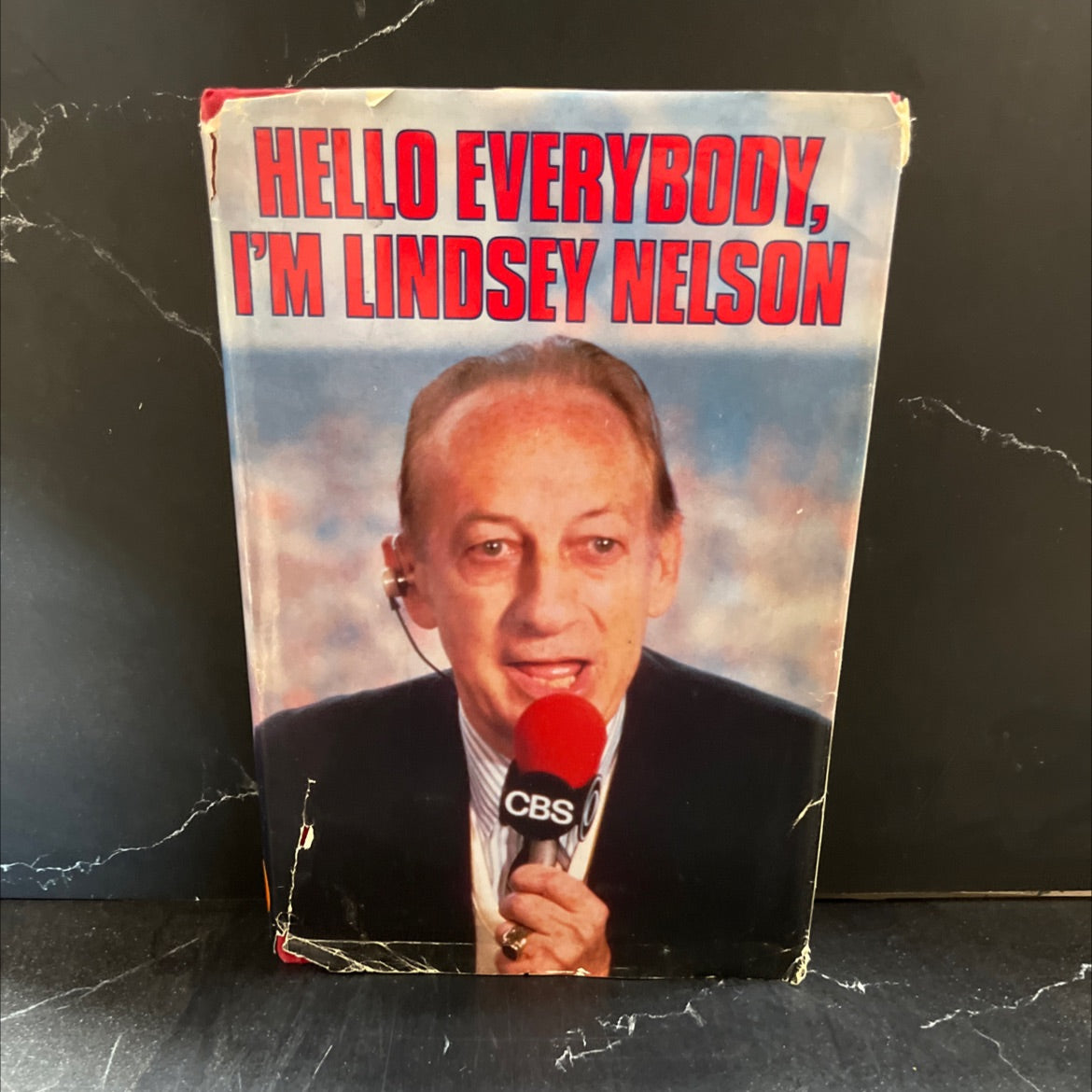 hello everybody, i'm lindsey nelson book, by Lindsey Nelson, 1985 Hardcover image 1
